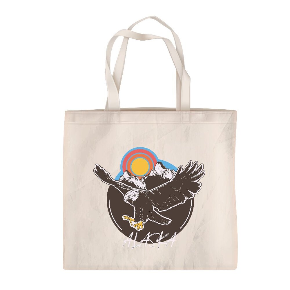 Eagle Alaska Willow Ptarmigan Canvas Tote Bag